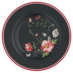 Small plate Meadow black