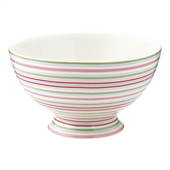 Soup bowl Silvia stripe white