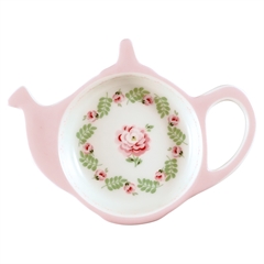 Teabag holder Lily petit white