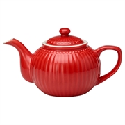Teapot Alice red