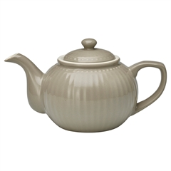 Teapot Alice warm grey
