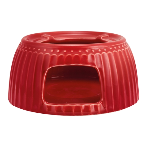 Tea warmer Alice red