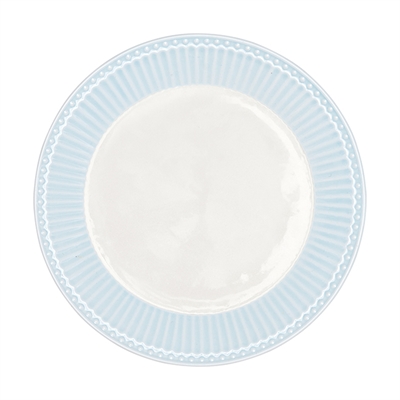 Plate Alice pale blue - 1 stk tilbage