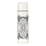 Termoflaske GreenGate Lace warm grey 800 ml.