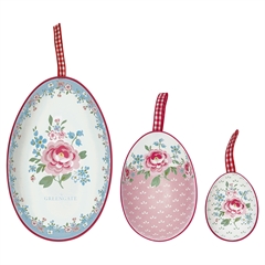 Metalæg Greengate Meryl white - sæt af 3 stk.