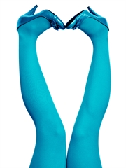 du Milde - Tights/strømpebukser Happy Turquoise