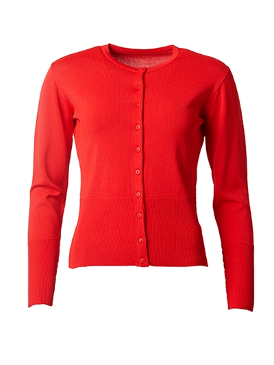 du Milde - Cardigan Wauv! Valentina red