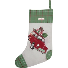 Stocking Christmas car red