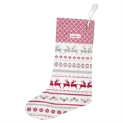 Christmas stocking Ivy white