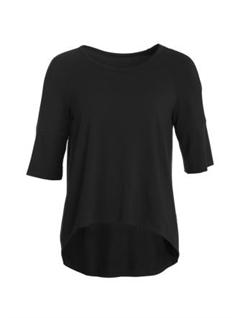 Bodilles Basic Black - du Milde basisbluse