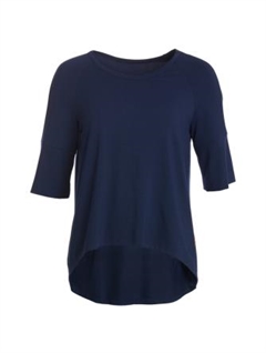 Bodilles Basic Blue - du Milde basisbluse