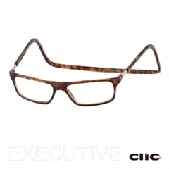 Stort brillestel til læsebriller - Clic Executive
