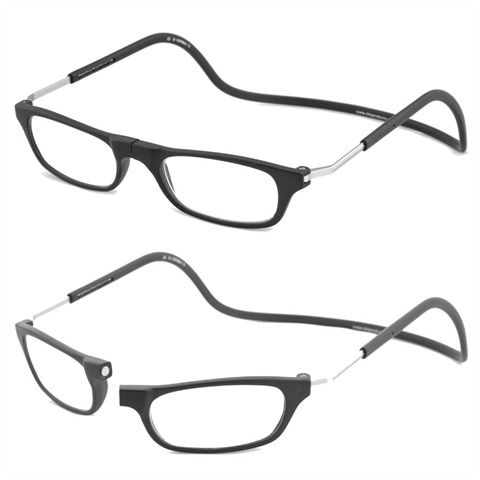 Smukke frost sorte briller - læsebriller