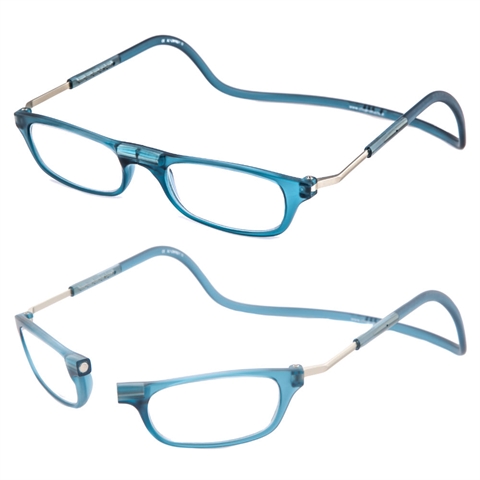 CliC Vision Frosted Denim Blue læsebrille