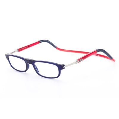 CliC Flex Rectangular Frosted Dark Blue/Red/Dark Blue