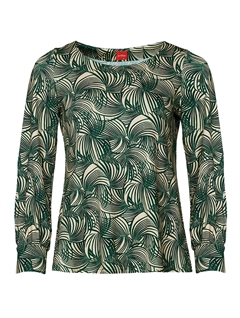 duAlbertas Green Flow - du Milde bluse