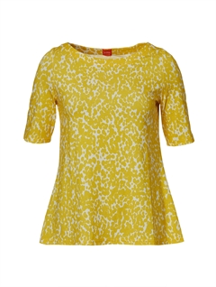DUALBERTAS YELLOW SUMMERBLOUSE - du Milde bluse