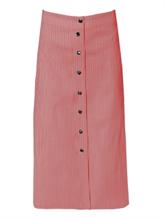 duLea Stripes Red/White - du Milde basis nederdel