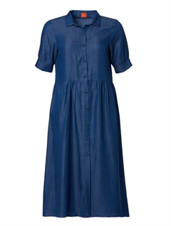 DULINES DARKBLUE DENIM - du Milde kjole