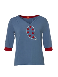 DUPETRAS PAISLEY - du Milde bluse