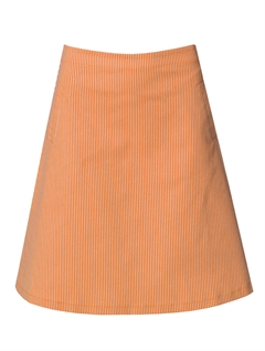 duSofia Basic Stripes Orange/White - du Milde basis nederdel
