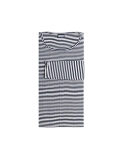 Fine Stripes Marine/Ecru (natur) - Regular