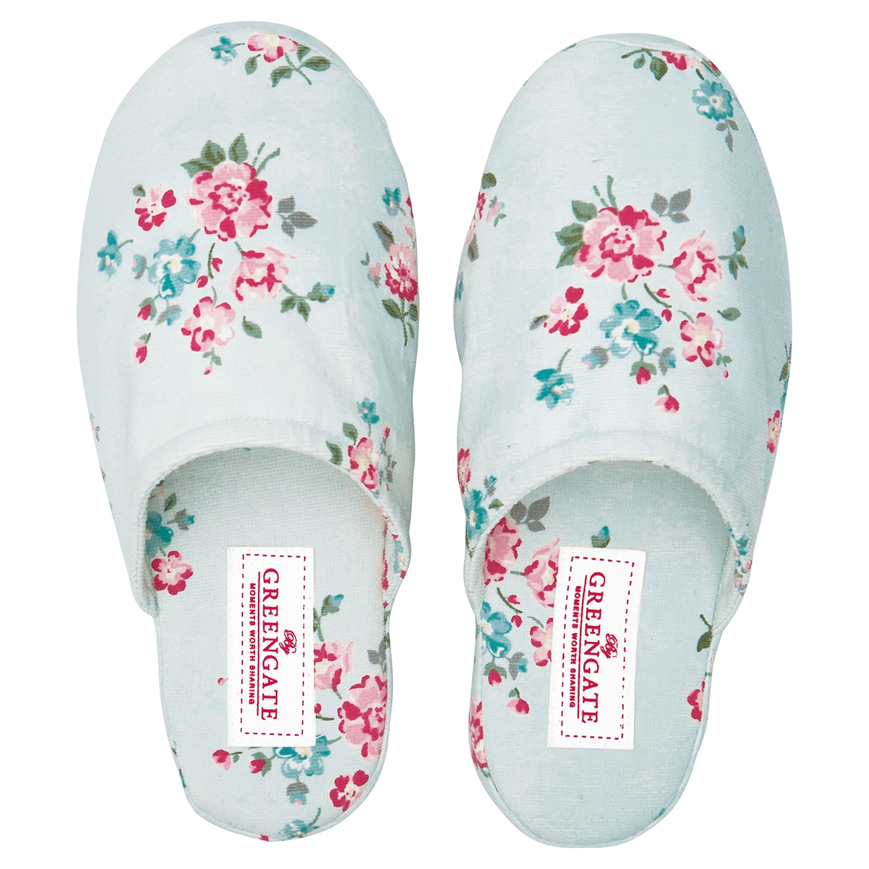 Slippers Sonia pale blue medium/large
