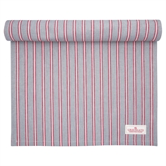 Table runner Riley pale grey - 45 x 140 cm