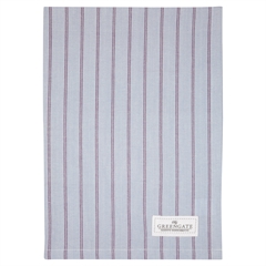 Tea towel Kajsa pale grey - 1 stk tilbage