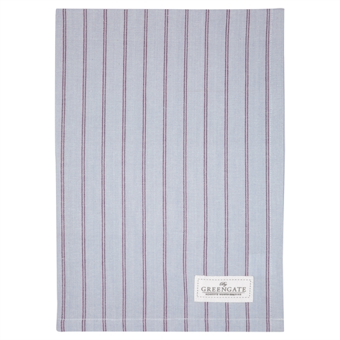 Tea towel Kajsa pale grey