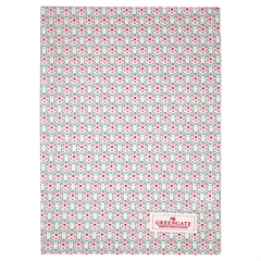 Tea towel Leah pale pink