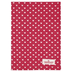 Tea towel Penny red