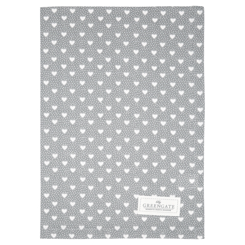 Tea towel Penny grey