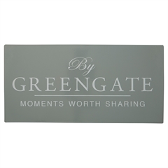GreenGate sign grey