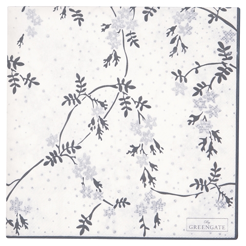 Paper napkin Amira white large 20pcs