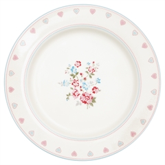 Dinner plate Sonia white