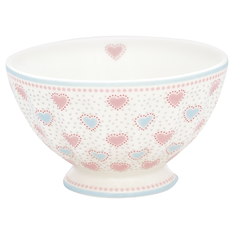 French bowl medium Penny white