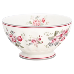 French bowl xlarge Elouise white