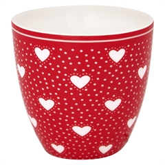 Mini latte cup Penny red