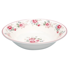 Salad bowl Elouise white