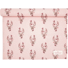 Table runner Dina pale pink