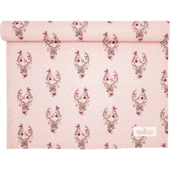 Table runner Dina pale pink - 45 x 140 cm
