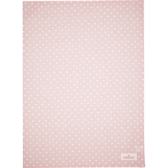 Tea towel Penny pale pink