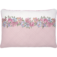 Cushion Madison white 40x60cm w/embroidery