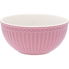 Cereal bowl Alice dusty rose