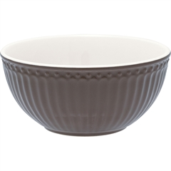 Cereal bowl Alice dark chocolate