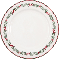 Dinner plate Charline white