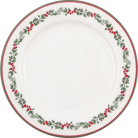 Dinner plate Charline white