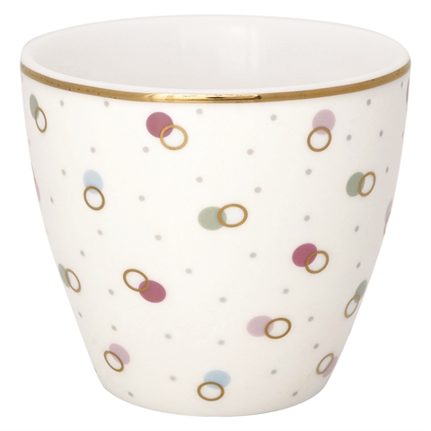 Latte cup Kylie white