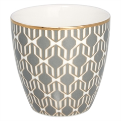 Mini latte cup Rani dark grey ~ 1 stk tilbage